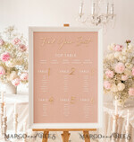 TABLE PLANS AND WEDDING WELCOME SIGNS plexi gold / velvet Blush and Gold Modern Acrylic Seating Chart, 3d Elegant Find Your Seat - Seating Plan , Wedding Table Plan in White Frame, Wedding Decoration with golden letters - Reception Signage - Custom Ceremony Sign BpPXSet15