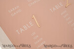 TABLE PLANS AND WEDDING WELCOME SIGNS plexi gold / velvet Blush and Gold Modern Acrylic Seating Chart, 3d Elegant Find Your Seat - Seating Plan , Wedding Table Plan in White Frame, Wedding Decoration with golden letters - Reception Signage - Custom Ceremony Sign BpPXSet15