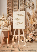 TISCHPLÄNE UND WILLKOMMENSCHILDER FÜR HOCHZEITEN Plexi Gold / Samt Arch Velvet Hochzeits Willkommen-Schild, goldene Hochzeitsdekoration, personalisiertes Hochzeitsschild, elegantes Willkommen-Hochzeitsbrett46