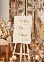 TISCHPLÄNE UND WILLKOMMENSCHILDER FÜR HOCHZEITEN Plexi Gold / Samt Arch Velvet Hochzeits Willkommen-Schild, goldene Hochzeitsdekoration, personalisiertes Hochzeitsschild, elegantes Willkommen-Hochzeitsbrett46