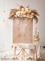 TABLE PLANS AND WEDDING WELCOME SIGNS plexi gold / velvet Elegant Clear wedding Set acrylic Find your seat , Personalized Wedding Beige Table Plan, acrylic clear Tan transparent and Gold Modern clear transparent Seating Chart, 3d Elegant Find Your Seat - Seating Plan , Golden Luxury Wedding Table Plan, Wedding Decoration with golden letters - Golden Reception Signage - Custom Tan Ceremony Sign16