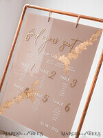 TABLE PLANS AND WEDDING WELCOME SIGNS plexi gold / velvet Elegant Clear wedding Set acrylic Find your seat , Personalized Wedding Beige Table Plan, acrylic clear Tan transparent and Gold Modern clear transparent Seating Chart, 3d Elegant Find Your Seat - Seating Plan , Golden Luxury Wedding Table Plan, Wedding Decoration with golden letters - Golden Reception Signage - Custom Tan Ceremony Sign16