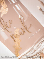 TABLE PLANS AND WEDDING WELCOME SIGNS plexi gold / velvet Elegant Clear wedding Set acrylic Find your seat , Personalized Wedding Beige Table Plan, acrylic clear Tan transparent and Gold Modern clear transparent Seating Chart, 3d Elegant Find Your Seat - Seating Plan , Golden Luxury Wedding Table Plan, Wedding Decoration with golden letters - Golden Reception Signage - Custom Tan Ceremony Sign16