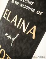 TABLE PLANS AND WEDDING WELCOME SIGNS plexi gold / velvet Luxury Velvet black Wedding Welcome Sign, Golden Wedding Decor, Personalised Wedding Sign, Wedding Gift, Welcome Wedding Board 9