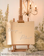 TABLE PLANS AND WEDDING WELCOME SIGNS plexi gold / velvet Golden Mirror Wedding Welcome Sign, Golden Wedding Decor, Personalised Wedding Sign, Wedding Gift, Welcome Wedding Board BpPXSet27