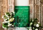 TABLE PLANS AND WEDDING WELCOME SIGNS plexi gold / velvet Emerald Green Plexi and Gold Modern velvet Seating Chart, 3d Elegant Find Your Seat - Seating Plan , Luxury Wedding Table Plan, Greenery Wedding Decoration19
