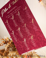 TABLE PLANS AND WEDDING WELCOME SIGNS plexi gold / velvet Burgundy Wedding Table Plan, Maroon velvet and Gold Modern Seating Chart, 3d Elegant Find Your Seat Seating Plan , Luxury Wedding Table Plan, Wedding Decoration with golden letters Marsala Golden Reception Signage Red Custom Ceremony Sign24
