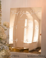 TABLE PLANS AND WEDDING WELCOME SIGNS plexi gold / velvet Gold Mirror Seating Chart Sign, 3d Elegant Find Your Seat - Seating Plan, Luxury Wedding Table Plan, Mirror Wedding Decoration - Golden Reception Signage - Custom Ceremony Sign28