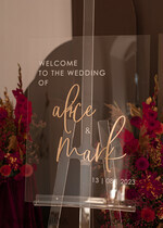 TABLE PLANS AND WEDDING WELCOME SIGNS plexi gold / velvet Luxury Clear and Gold Wedding Welcome Sign, Golden Wedding Decor, Personalised Wedding Sign, Wedding Board, Welcome Wedding Board 12