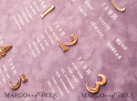 TISCHPLÄNE UND WILLKOMMENSCHILDER FÜR HOCHZEITEN Plexi Gold / Samt Mauve Samt & Gold Modernes Samt Sitzplan, Lila 3D Elegantes Finde deinen Platz, Staubige Rose Sitzplan, Flieder Luxus Hochzeits Tischplan, Hochzeitsdekoration mit goldenen Buchstaben17