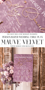 TISCHPLÄNE UND WILLKOMMENSCHILDER FÜR HOCHZEITEN Plexi Gold / Samt Mauve Samt & Gold Modernes Samt Sitzplan, Lila 3D Elegantes Finde deinen Platz, Staubige Rose Sitzplan, Flieder Luxus Hochzeits Tischplan, Hochzeitsdekoration mit goldenen Buchstaben17
