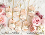 WEDDING FAVORS Wedding Soy Wax Tablet Personalised Wedding Favors, Wedding Soy Wax Favor gifts, bridal shower Soy Favor gift, Wardrobe Freshener wax Tablet gifts for guests3
