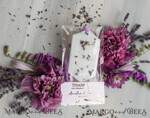 HOCHZEITSGESCHENKE Hochzeits-Sojawachstablette Dankeschön Geschenkgutschein Sojaduft Wachs Tablet Geschenke mit Lavendel, Boho Hochzeitsraumspray, Duftende Dankeschön Dekoration, Babyparty Geschenkgutschein, Rustikale Hochzeitsgeschenkideen4