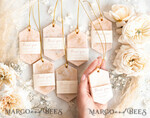 WEDDING FAVORS Wedding Soy Wax Tablet Personalised Wedding Favors, Wedding Soy Wax Favor gifts, bridal shower Soy Favor gift, Wardrobe Freshener wax Tablet gifts for guests3