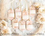 WEDDING FAVORS Wedding Soy Wax Tablet Personalised Wedding Favors, Wedding Soy Wax Favor gifts, bridal shower Soy Favor gift, Wardrobe Freshener wax Tablet gifts for guests3