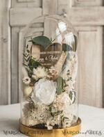 NEWLY WEDS COUPLE GIFTS Geldgeschenk zur Hochzeit  Geschenkschachtel für Geld Geldgeschenk zur Hochzeit mit Strauß aus Trockenblumen personalisiert13