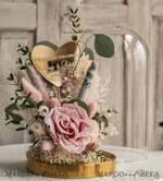NEWLY WEDS COUPLE GIFTS Geldgeschenk zur Hochzeit  Geschenkschachtel für Geld Geldgeschenk zur Hochzeit mit Strauß aus Trockenblumen personalisiert17