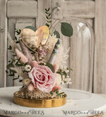 NEWLY WEDS COUPLE GIFTS Geldgeschenk zur Hochzeit  Geschenkschachtel für Geld Geldgeschenk zur Hochzeit mit Strauß aus Trockenblumen personalisiert17