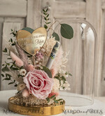 NEWLY WEDS COUPLE GIFTS Geldgeschenk zur Hochzeit  Geschenkschachtel für Geld Geldgeschenk zur Hochzeit mit Strauß aus Trockenblumen personalisiert17