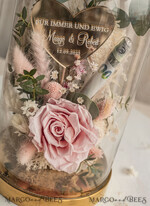 NEWLY WEDS COUPLE GIFTS Geldgeschenk zur Hochzeit  Geschenkschachtel für Geld Geldgeschenk zur Hochzeit mit Strauß aus Trockenblumen personalisiert17