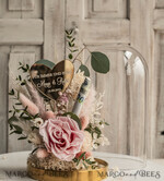 NEWLY WEDS COUPLE GIFTS Geldgeschenk zur Hochzeit  Geschenkschachtel für Geld Geldgeschenk zur Hochzeit mit Strauß aus Trockenblumen personalisiert17