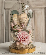 NEWLY WEDS COUPLE GIFTS Geldgeschenk zur Hochzeit  Geschenkschachtel für Geld Geldgeschenk zur Hochzeit mit Strauß aus Trockenblumen personalisiert17