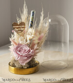 NEWLY WEDS COUPLE GIFTS Geldgeschenk zur Hochzeit  Geschenkschachtel für Geld Geldgeschenk zur Hochzeit mit Strauß aus Trockenblumen personalisiert23