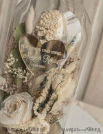 NEWLY WEDS COUPLE GIFTS Geldgeschenk zur Hochzeit  Geschenkschachtel für Geld Geldgeschenk zur Hochzeit mit Strauß aus Trockenblumen personalisiert15