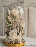 NEWLY WEDS COUPLE GIFTS Geldgeschenk zur Hochzeit  Geschenkschachtel für Geld Geldgeschenk zur Hochzeit mit Strauß aus Trockenblumen personalisiert15