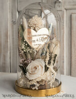NEWLY WEDS COUPLE GIFTS Geldgeschenk zur Hochzeit  Geschenkschachtel für Geld Geldgeschenk zur Hochzeit mit Strauß aus Trockenblumen personalisiert15