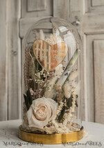 NEWLY WEDS COUPLE GIFTS Geldgeschenk zur Hochzeit  Geschenkschachtel für Geld Geldgeschenk zur Hochzeit mit Strauß aus Trockenblumen personalisiert15
