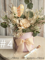 NEWLY WEDS COUPLE GIFTS Geldgeschenk zur Hochzeit  Geschenkschachtel für Geld Geldgeschenk zur Hochzeit mit Strauß aus Trockenblumen personalisiert10
