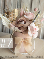 NEWLY WEDS COUPLE GIFTS Geldgeschenk zur Hochzeit  Geschenkschachtel für Geld Geldgeschenk zur Hochzeit mit Strauß aus Trockenblumen personalisiert10