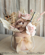 NEWLY WEDS COUPLE GIFTS Geldgeschenk zur Hochzeit  Geschenkschachtel für Geld Geldgeschenk zur Hochzeit mit Strauß aus Trockenblumen personalisiert10