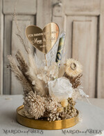 FRISCH VERHEIRATETES PAAR GESCHENKE Geldgeschenk zur Hochzeit Geschenkschachtel für Geld Geschenke zur Hochzeit mit Strauß aus Trockenblumen personalisiert.30