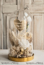 FRISCH VERHEIRATETES PAAR GESCHENKE Geldgeschenk zur Hochzeit Geschenkschachtel für Geld Geschenke zur Hochzeit mit Strauß aus Trockenblumen personalisiert.30