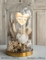 FRISCH VERHEIRATETES PAAR GESCHENKE Geldgeschenk zur Hochzeit Geschenkschachtel für Geld Geschenke zur Hochzeit mit Strauß aus Trockenblumen personalisiert.30
