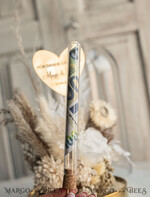 FRISCH VERHEIRATETES PAAR GESCHENKE Geldgeschenk zur Hochzeit Geschenkschachtel für Geld Geschenke zur Hochzeit mit Strauß aus Trockenblumen personalisiert.30