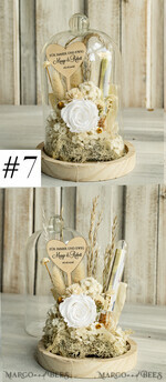 NEWLY WEDS COUPLE GIFTS Geldgeschenk zur Hochzeit  Geschenkschachtel für Geld Geldgeschenk zur Hochzeit mit Strauß aus Trockenblumen personalisiert3