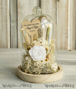NEWLY WEDS COUPLE GIFTS Geldgeschenk zur Hochzeit  Geschenkschachtel für Geld Geldgeschenk zur Hochzeit mit Strauß aus Trockenblumen personalisiert3