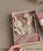 NEWLY WEDS COUPLE GIFTS Geldgeschenk zur Hochzeit  Geschenkschachtel für Geld Geldgeschenk zur Hochzeit mit Strauß aus Trockenblumen personalisiert23