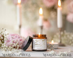 WEDDING FAVORS Wedding Candle Wedding Party Favors for Guests in bulk Soy Candle with gold labels, Wedding Bulk Favors - candles, Wedding Rustic Favors, Unique Favors Apothecary Candle, Thank You Favor gifts for guests2