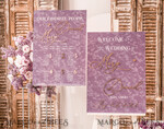 TISCHDEKORATIONSCHILDER   Samt Tischnummern und Dekoration Staubige Rose Goldene Acryl Tisch-Tafeln Mr & Mrs mit Ständer, Mauve Samt Gold Tischschild, Acryl Lila Tischschild, Lila Goldene Hochzeits Tischdekoration13