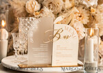 TISCHDEKORATIONSCHILDER   Samt Tischnummern und Dekoration Acrylbogen-Bar-Menü-Kombination, Frosted Plexiglas Gold-Ivory-Velours-Getränke-Bar-Menü-Schild mit Ständer, Beige Plexi-Tisch-Bar-Menü-Kombination Luxus-Hochzeits-Tischdeko, Hochzeitsschild Ecru Getränke-Bar-Menü11