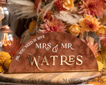 TABLE DECOR SIGNS Velvet table Numbers and Decor Fall Terracotta Wedding Top Table Sign, Acrylic Arch Velvet Top Table sign, Copper Rust Golden Top Table sign,  Gold Plexi Glass Top Table sign, Elegant Luxury Wedding Table Decor, Boho Glam Wedding Signage Golden mirror Top Table sign21