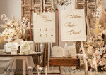 TISCHDEKORATIONSCHILDER   Samt Tischnummern und Dekoration Acrylbogen Dessertmenü, Elfenbein gefrorenes Acryl Gold Candy Bar Schild, Gold Plexi Tisch Dessertmenü Kombi Luxus Hochzeits Tisch Dekor, Hochzeitsbeschilderung Gold.20