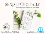 TEMPLETT digital invitation Electronic Save the Date template, SmartPhone Save the Date Editable Template, Picture Save the Date Evite Template, personalised Digital Save the Date. Smartphone Electronic Save the Date4