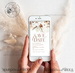 TEMPLETT digital invitation Electronic Wedding Invitation template, SmartPhone Wedding Invitation Editable Template, Picture Wedding Invitation Evite Template, personalised Digital Wedding Invitation. Smartphone Electronic Wedding Invitation6