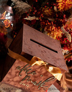 CARD BOXES velvet card boxes Terracotta Fall Card Box and Arch Acrylic Cards & Gifts Clear Sign, Velvet Rust Wedding Card Box with Lid, Burnt Orange Wedding Money Box,  Copper Wedding Card Box cards and gift Arch acrylic sign set18