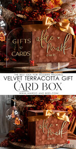 CARD BOXES velvet card boxes Terracotta Fall Card Box and Arch Acrylic Cards & Gifts Clear Sign, Velvet Rust Wedding Card Box with Lid, Burnt Orange Wedding Money Box,  Copper Wedding Card Box cards and gift Arch acrylic sign set18